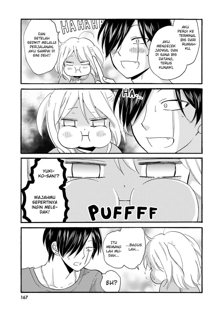 Yankee-kun to Hakujou Gaaru Chapter 38 Bahasa Indonesia